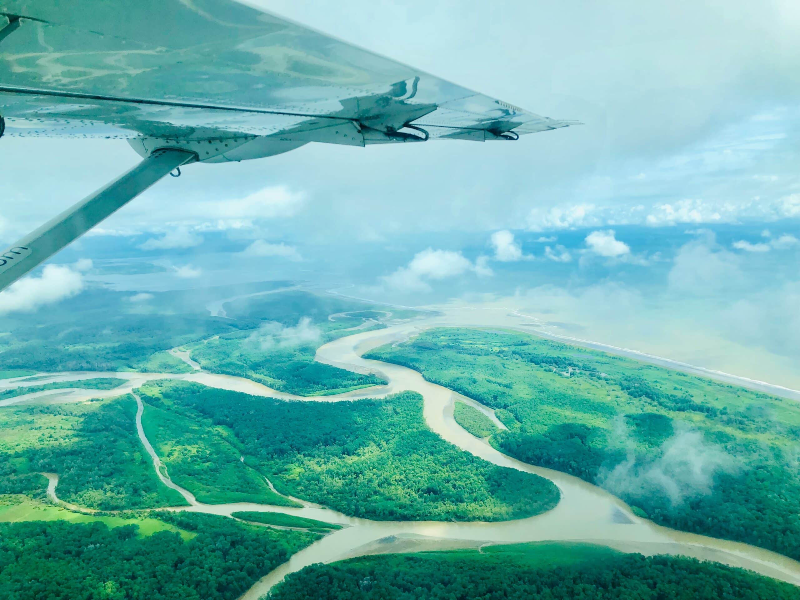 scenic flight on plane